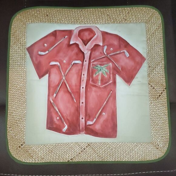 Vintage Hawaiian Pillow Shams Set of 4 - Picture 9 of 10